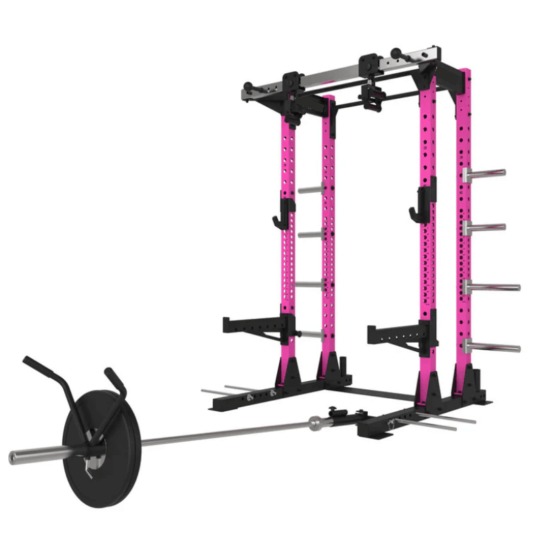 Force Fitness Pro Series Half Rack - Pink (1)