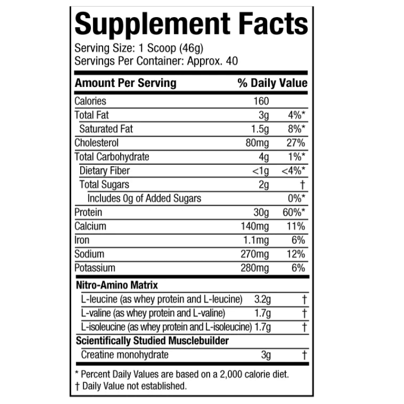 Nitro Tech Whey Protein